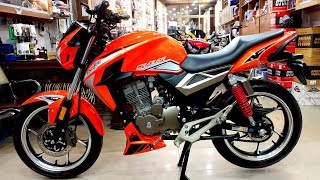 UNIQUE CRAZER 150cc 2018 FULL amp FINAL REVIEW WITH TOP SPEED AND RIDE TEST ON PK BIKES [upl. by Letnuahc]