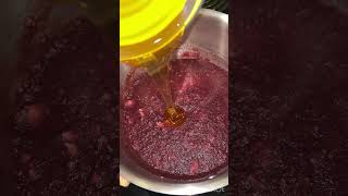 Raspberry Gummy Recipe gummies summerrecipes shorts [upl. by Fontana]