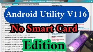 Android utility v116 no smart card edition Download [upl. by Annayak841]