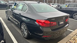 2019 BMW 530e Plugin Hybrid xDrive iPerformance startup and horn [upl. by Uund]