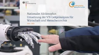 Nationaler Aktionsplan Wirtschaft und Menschenrechte [upl. by Ivo]