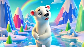 Polar Bear Polar Bear what do you hear with 3D picture song for kids [upl. by Reifel]