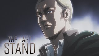 Attack on Titan Erwin Smith  The Last Stand deleted video [upl. by Anivla]