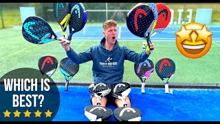 BEST Head Padel Rackets 2022 [upl. by Orag]