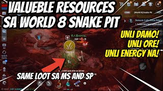 TAMANG PASYAL LANG  MIR4 World 8 Snake Pit Map [upl. by Yluj]