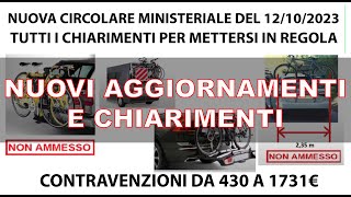 AGGIORNAMENTI SULLA NORMATIVA PORTA BICIMULTE DA 430€ A 1730 € DOBBIAMO METTERCI IN REGOLA [upl. by Clement890]