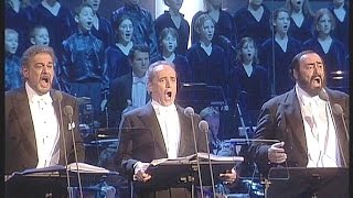 CARRERAS DOMINGO PAVAROTTI THE THREE TENORS  Happy Christmas Konzerthaus Vienna 1999 [upl. by Aerdua]