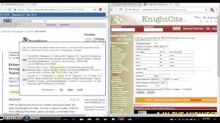 Cite online scholarly journal article in MLA with KnightCite [upl. by Pratte878]