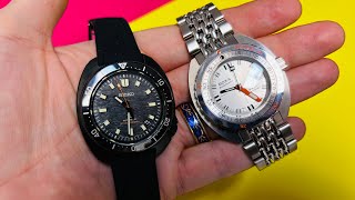 Seiko Prospex Uemura SL061 vs Doxa SUB 300 Searambler🤿⭐️ [upl. by Naujad]