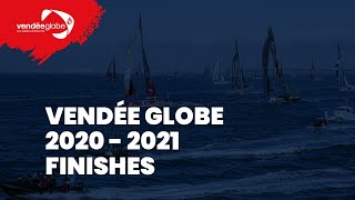 Finish Live Clarisse Crémer Vendée Globe 20202021 EN [upl. by Nannarb299]