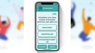 NOR Samfunnskunnskap amp Statsborgerprøve App iOS Android Application Citizenship amp Social Studies [upl. by Leamse]