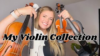 My Violin Collection including prices [upl. by Claman]