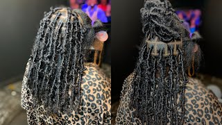 HOW TO WRAP THE PERFECT BUTTERFLY LOCS TUTORIAL BEGINNER FRIENDLY [upl. by Nino]