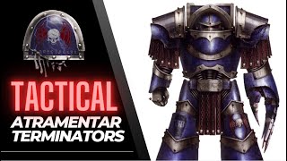 Atramentar Terminators Night Lords Elite Unit The Horus Heresy 30k 2 0 Tactics 2023 [upl. by Hareenum]