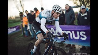 Highlights Cyclocross DVV Trofee Azencross Loenhout  Round 6 201718 Men Elite [upl. by Medlin837]