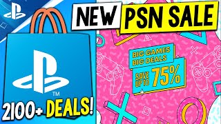 MASSIVE NEW PSN SALE PlayStation BIG GAMES BIG DEALS Sale 2100 Deals NEW PlayStation Deals 2023 [upl. by Jae]