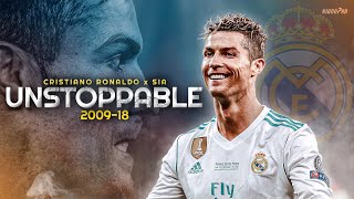 Cristiano Ronaldo ► quotUNSTOPPABLEquot ft Sia • Real Madrid Skills amp Goals  HD [upl. by Odlavso]