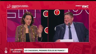 Ça chauffe entre Barbara Lefebvre végétarienne et Willy Schraen patron des chasseurs [upl. by Notnroht]