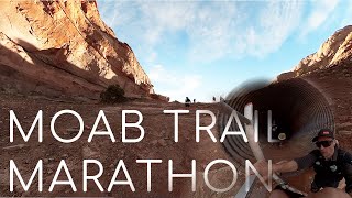 Running the Moab Trail Marathon VLOG 68 [upl. by Ainar]