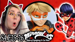 DRAMATIC FINALE  Miraculous Ladybug S4 E2526 REACTION  Zamber Reacts [upl. by Aihceyt]