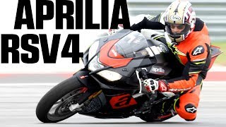 2017 Aprilia RSV4 Review  4K [upl. by Vizza]