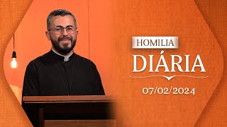 📖 Homilia Diária  Deixe o Senhor purificar o seu coração de todas as maldades  07 de Fevereiro [upl. by Nella]