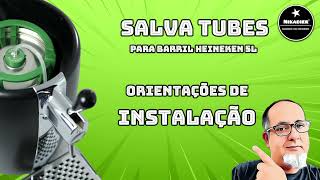 Instalação do Salva Tubes Nikabier  Para Beertender e Cervejeiras [upl. by Einittirb838]