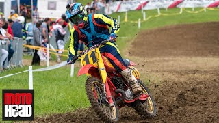 2stroke retro raw Legendary 1981 Maico 490 raced at iconic Farleigh Castle [upl. by Marcela884]