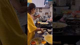 Subhe ki chupi mehenat🫡 nehabisht cooking pahadi minivlog ytshorts homemadefood dailyvlog [upl. by Albarran]