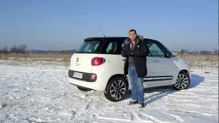 ENG Fiat 500L Pop Star 14 95hp  review and road test [upl. by Jestude]