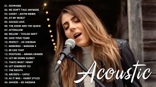 Top Hits Acoustic Songs 2023 Collection  New English Songs Acoustic Cover [upl. by Afinom]