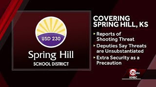 Johnson County Sheriffs office says Spring Hill school threat unsubstantiated [upl. by Kemp]