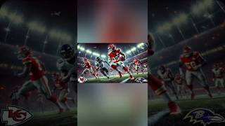 Baltimore ravens vs Kansas city chiefs nfl fanduel football patrickmahomes lamarjackson [upl. by Naujet]