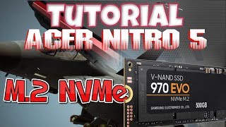 M2 NVMe Drive Install 970 EVO Acer Nitro 5 [upl. by French380]