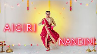 Ai Giri Nandini  Durga Strotam  Durga Puja special by Nayanika Bhattacharyya [upl. by Eellek]