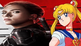 Black Widow Super Bowl TV Spot Mashup NonAnime Style [upl. by Aizahs]