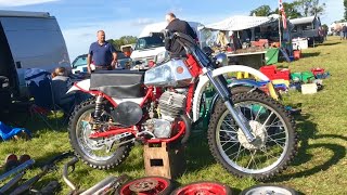 NETLEY MARSH Motorcycle Autojumble VINTAGE CLASSIC amp Modern Bikes FOR SALE at Eurojumble Event Show [upl. by Eikciv]