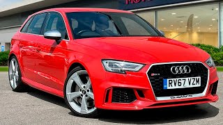 Used Audi RS3 25 TFSI Sportback S Tronic quattro  Motor Match Crewe [upl. by Estrellita]