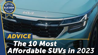 Top 10 Most Affordable New SUVs for 2023 [upl. by Malonis]