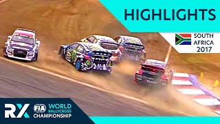 World RX Rallycross Highlights South Africa 2017 [upl. by Andromache]