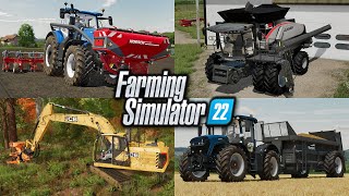 Farm Sim News  Game Patch 111 Herefordshire Map Mods In Testing amp More  Farm Sim 22 [upl. by Anez]