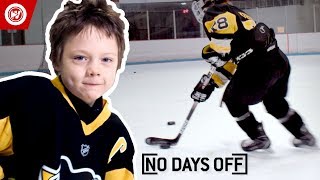 8YearOld Hockey Prodigy  Roman Marcotte Highlights [upl. by Gerda]