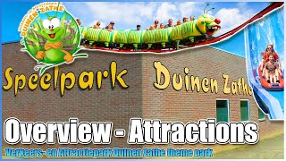 😀Overview of Theme Park🎡Duinen Zathe Appelscha🎢Speelpark Pretpark Verkeers en Attractiepark [upl. by Bound]