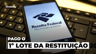 IR Receita paga o 1º lote da restituição 2024 veja como consultar [upl. by Asim637]