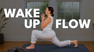 Short Wake Up Flow  15 Minute Morning Yoga [upl. by Le]