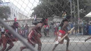 Cierre de Carnaval Santo Domingo 2014 Comparsa los Indios [upl. by Haduj505]