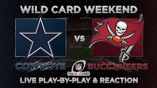 Cowboys vs Buccaneers Live Play by Play amp Reaction [upl. by Ellenyl960]