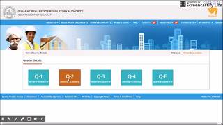 GUJRERA quarterly return update process tutorial [upl. by Comras]