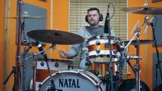 Natal META 14quotx8quot Brass snare demo [upl. by Rainie]