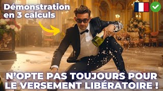 Autoentrepreneurs  noptez pas forcément pour le versement libératoire [upl. by Anabal63]